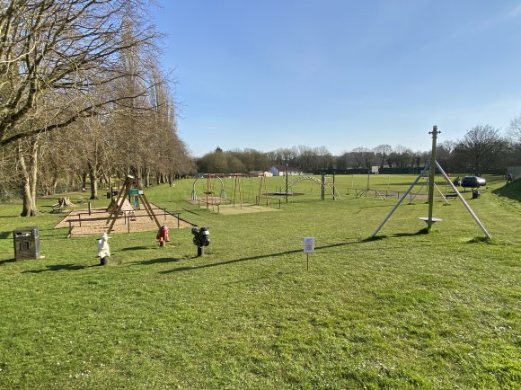 Picture of the Children' Play Park area on The Brightwell